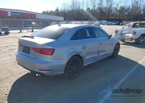 2015 Audi A3 2.0T Premium from USA, damaged, VIN WAUEFGFF7F1019380